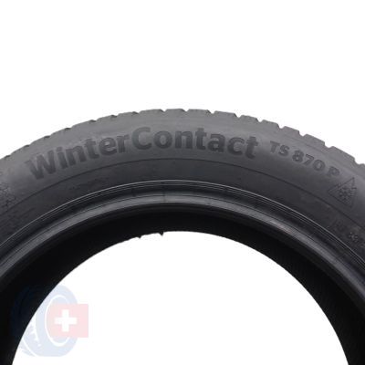 7. Opony 215/55 R17 2x CONTINENTAL 94H WinterContact TS870P Zimowe 2022 6,8-7mm