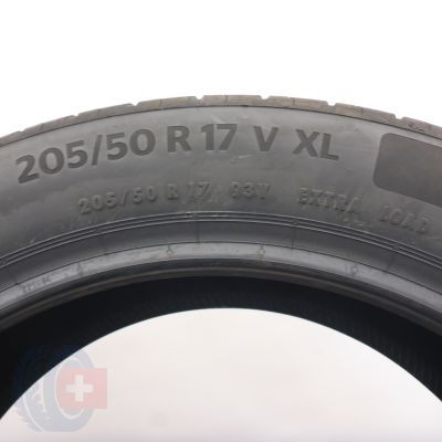 5. Opony 205/50 R17 2x CONTINENTAL 93V XL EcoContact6 Letnie 2022 Nieużywane