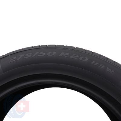 4. 2 x PIRELLI 275/50 R20 113W XL P Zero MO Lato 5,5-5,8mm 2020