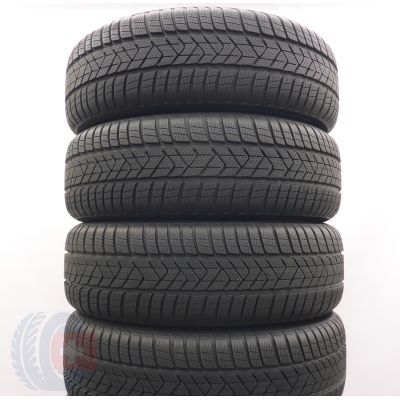 Opony 225/60 R18 4x PIRELLI 104H XL Winter Sottozero 3 BMW Zimowe 2023 8mm Jak Nowe