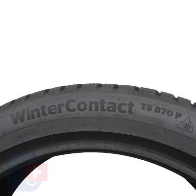 7. Opony 225/45 R18 2x CONTINENTAL 95V XL WinterContact TS870P Zimowe 2022, 2023 7,5-8mm