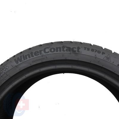4. Opona 205/45 R17 1x CONTINENTAL 88V XL WinterContact TS 870 P Zimowa 2024 8,8mm Jak Nowa