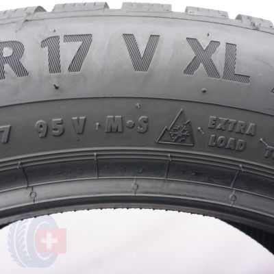 2. Opony 205/55 R17 2x CONTINENTAL 95V XL WinterContact TS870P Zimowe 2024 Jak Nowe 7,2mm