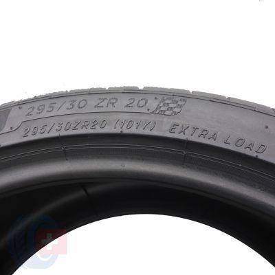 5. Opony 295/30 ZR20 2x MICHELIN 101Y XL Pilot Sport 4S Letnie 2020 6,5-6,8mm