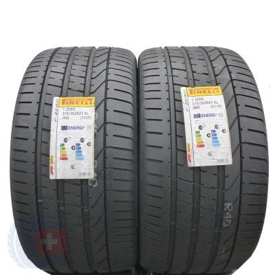 2 x PIRELLI 315/35 ZR21 111Y XL P Zero N0 Lato 2021 Jak Nowe Nieużywane