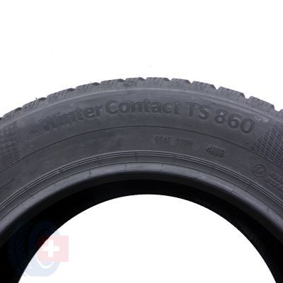 6. Opony 195/65 R15 4x CONTINENTAL 91T WinterContact TS 860 Zimowe 2018 Nieużywane 