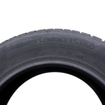 6. Opony 195/65 R15 4x CONTINENTAL 91T WinterContact TS 860 Zimowe 2018 Nieużywane 