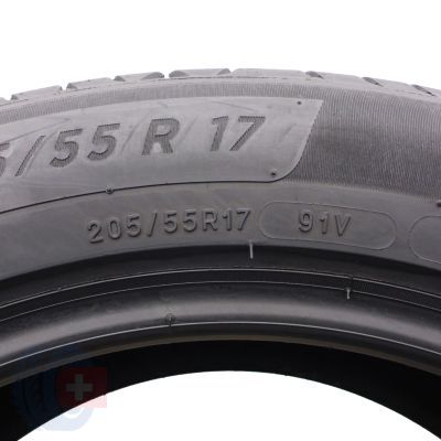 4. 2 x MICHELIN 205/55 R17 91V Primacy 4 Lato 6,5mm 2021/23