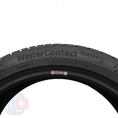 7. Opony 225/45 R19 2x CONTINENTAL 96V XL WinterContact TS870P zimowe 8-8,7mm 2022