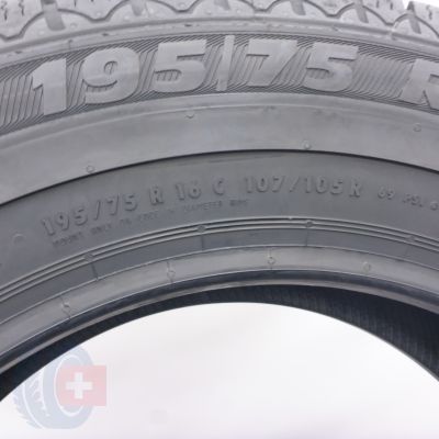 4. Opona 195/75 R16C 1x SEMPERIT 107/105R Van-Grip 2 Zimowa 2019 Jak Nowa