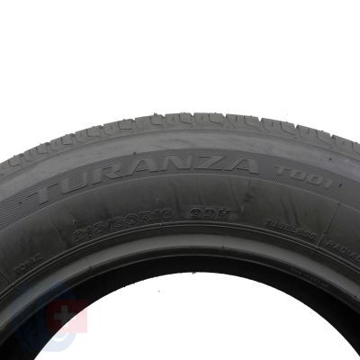 6. 2 x BRIDGESTONE 215/60 R16 99H XL Turanza T001 Lato 2015