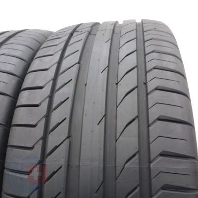 3. 2 x CONTINENTAL 255/55 R18 105W ContiSportContact 5 MO SUV Lato 2018 Jak Nowe