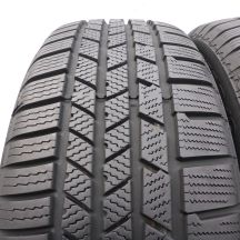 2. Opony 235/55 R19  2x CONTINENTAL 101H CrossContact Winter A0 Zimowe 2022  8,5-9mm Jak Nowe 