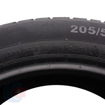 3. 1 x CONTINENTAL 205/55 R18 96H XL BMW ContiWinterContact TS830P Zima 2022 8,2mm