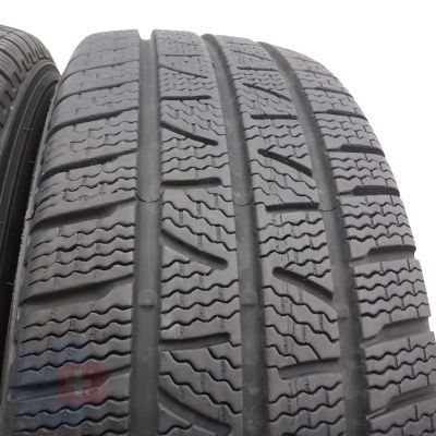 3. Opony 235/65 R16C 2x PIRELLI 115/113R Carrier Winter Zimowe 2022 Jak Nowe 9,2mm