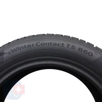 6. 2 x CONTINENTAL 205/55 R16 91H WinterContact TS860 Zima 2019 7,8-6,8mm