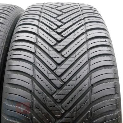 4. Opony 235/55 R17 2x HANKOOK 103W XL Kinergy 4S2 Wielosezonowe 2020, 2022 6,5mm