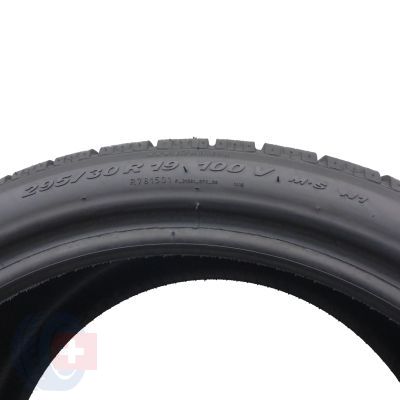 5. 2 x PIRELLI 295/30 R19 100V Sottozero W240 Serie II N1 Zima 6-6,7mm 2017