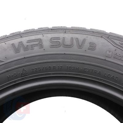 5. 4 x NOKIAN 225/60 R17 103H XL WR SUV 3 Zima 2018 6-6,8mm