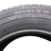 6. 4 x CONTINENTAL 205/65 R16C 107/105T VancoWinter 2 Zima 2016/19  8,5-9,2mm