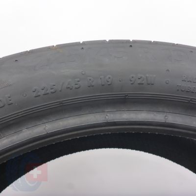 7. Opony 225/45 R19 2x CONTINENTAL 92W PremiumContact 6 RFT BMW Letnie 2023 