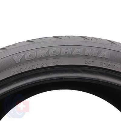 7. Opony 285/40 R22 4x YOKOHAMA 110V Parada Spec-X PA02 Letnie 2022, 2023 6,8-8,5mm