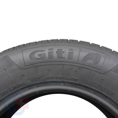 5. 4 x GITI 185/70 R14 88H Synergy E1 Lato 2022 6.8-7.5mm