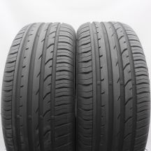 Opony 235/55 R17 2x CONTINENTAL 99W ContiPremiumContact 2 Letnie 2022 Jak Nowe 8,5mm