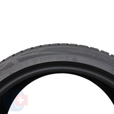 7. 4 x VREDESTEIN 235/40 R19 96W XL Wintrac Pro Zima 2022, 2023 5,2-7,8mm