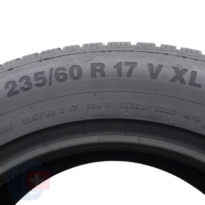 2. 1 x CONTINENTAL 235/60 R17 106V XL WinterContact Ts870P Zima 2021 Jak Nowa Nieużywana