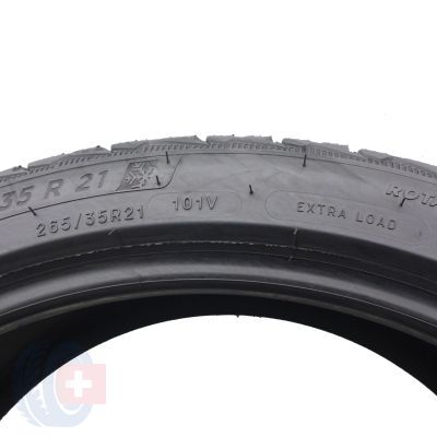 5. Opony 265/35 R21 2x MICHELIN 101V XL Pilot Alpin 5 Zimowe 6,2-6,5mm