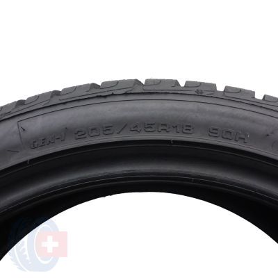 6. 4 x GOODYEAR 205/45 R18 90H XL UltraGrip Performance GEN-1 BMW Zima 8mm 2020 Jak Nowe