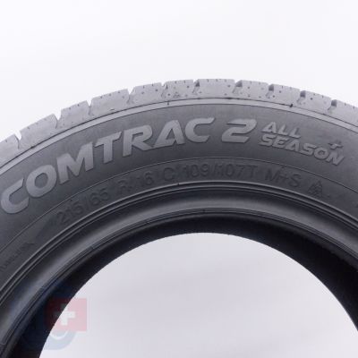 6. Opony 215/65 R16C 4x VREDESTEIN 109/107R Comtrac 2 All Season+ Wielosezonowe 2023 Jak Nowe