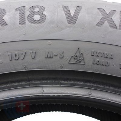 2. Opony 235/60 R18 2x CONTINENTAL 107V XL WinterContact TS870P Zimowe 2024 6,8mm