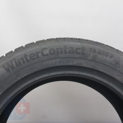 7. Opony 215/60 R17 2x CONTINENTAL 100V XL WinterContact Ts870P Zimowe 2022 Nieużywane