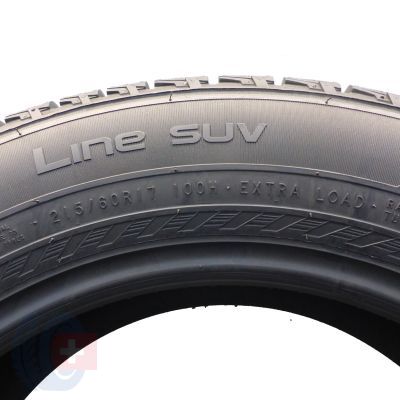 5. Opony 215/60 R17 2x NOKIAN 100H XL Line SUV Letnie 2017 8mm