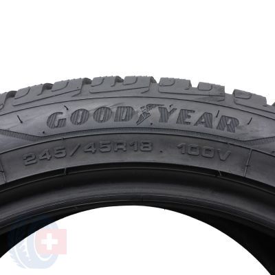 5. 4 x GOODYEAR 245/45 R18 100V XL UltraGrip Performance + Zima 2019 8-8,8mm Jak Nowe