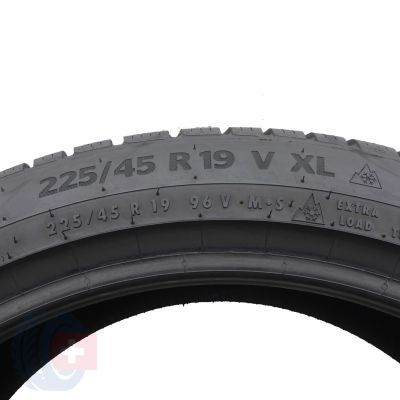 3. Opona 225/45 R19 1x CONTINENTAL 96V XL WinterContact TS870P Zimowa 2022 8mm