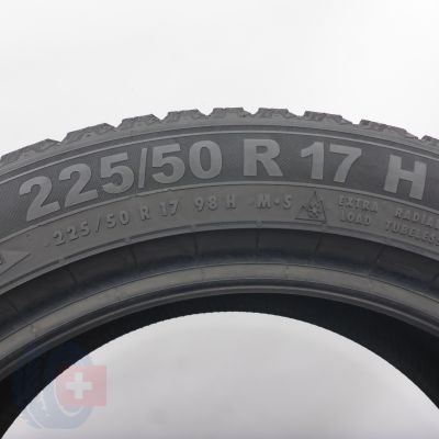 7. Opony 225/50 R17 4x SEMPERIT 98H XL Speed-Grip 5 Zimowe 2021 7,3-7,7mm