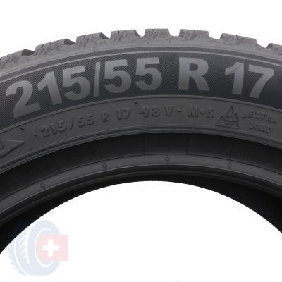 6. Opony 215/55 R17 4x SEMPERIT 98V XL Speed-Grip 5 Zimowe 2024 8mm