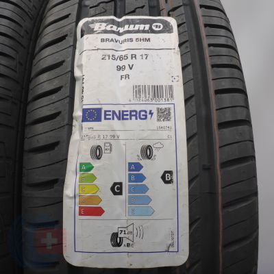 2. Opony 215/65 R17 4x BARUM 99V Bravuris 5HM letnie 2024 Nieużywane 2. Opony 215/65 R17 4x BARUM 99V Bravuris 5HM letnie 2024 Nieużywane