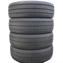 4 x CONTINENTAL 225/75 R16CP 116R VancoCamper Lato 2019 Jak Nowe 9,7-10mm
