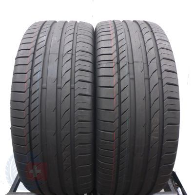 4. 4 x CONTINENTAL 255/55 R18 105W MO ContiSportContact 5 SUV Lato 2019 Jak Nowe Nieużywane