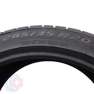 5. 2 x PIRELLI 285/35 R20 100W Sottozero 3 Winter MGT Zima 5,8-6mm 2021