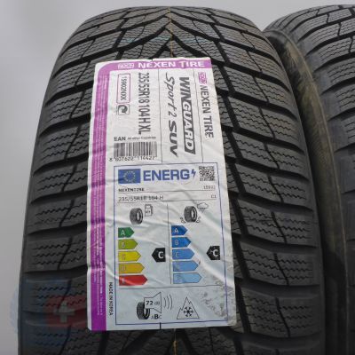 2. Opony 235/55 R18 4x NEXEN 104H XL WinGuard Sport 2 SUV Zimowe 2021, 2021 Nieużywane 2. Opony 235/55 R18 4x NEXEN 104H XL WinGuard Sport 2 SUV Zimowe 2021, 2021 Nieużywane