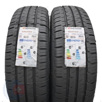 Opony 215/80 R14C 2x HANKOOK 112/110Q Vantra LT RA18 Letnie 2023 Jak Nowe Nieużywane