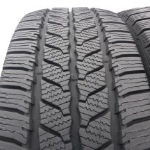 4. Opony 225/65 R16C 2x CONTINENTAL 112/110R VanContact Winter Zimowe 2023 Jak Nowe 9mm