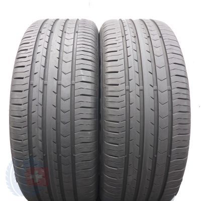 Opony 235/55 R17 2x CONTINENTAL 103W XL ContiPremiumContact 5 Letnie 2020 Jak Nowe 7,2-7,5mm