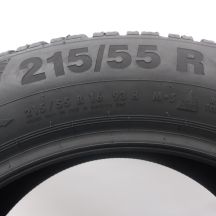 6. Opony 215/55 R16 2x CONTINENTAL 93H ContiWinterContact TS 850 Zimowe 2015 Nieużywane 