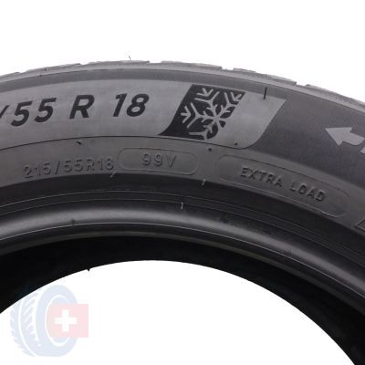 5. 2 x MICHELIN 215/55 R18 99V XL PilotAlpin 5 Zima 2022 6,3-6,7mm